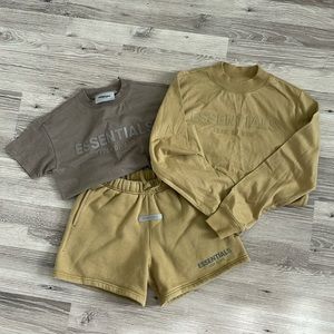 Fear of God Essentials kids bundle. Lightly or never been worn. Kids size 8.